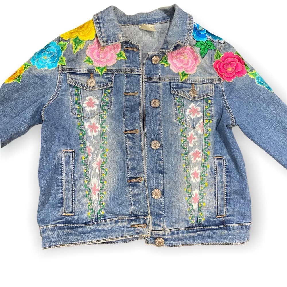 Custom denim jacket